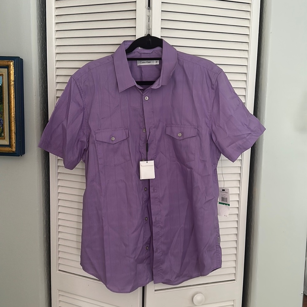 Calvin Klein Iris short sleeve button down